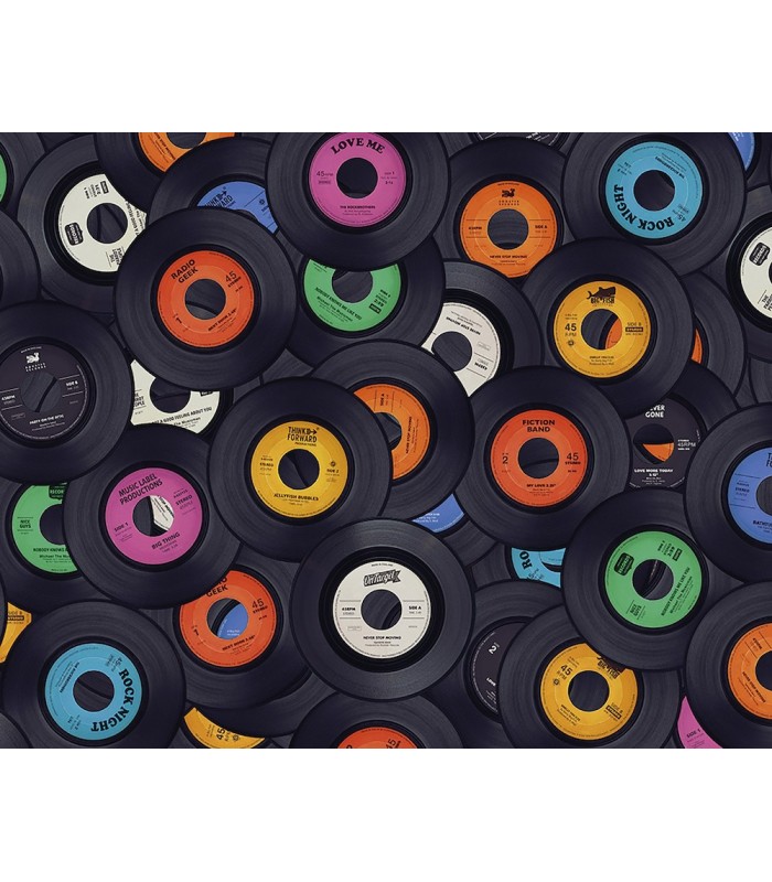 Wals0320 Ohpopsi Wallpaper Mural 45 Records Vinyl Music Wals0320 Ohpopsi Wallpaper Mural 45 Records Vinyl Music